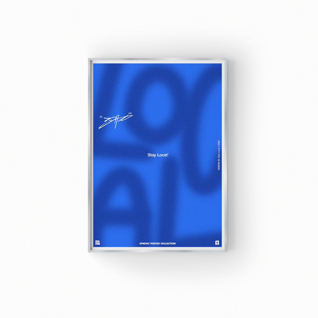 STAY LOCAL (indigo)