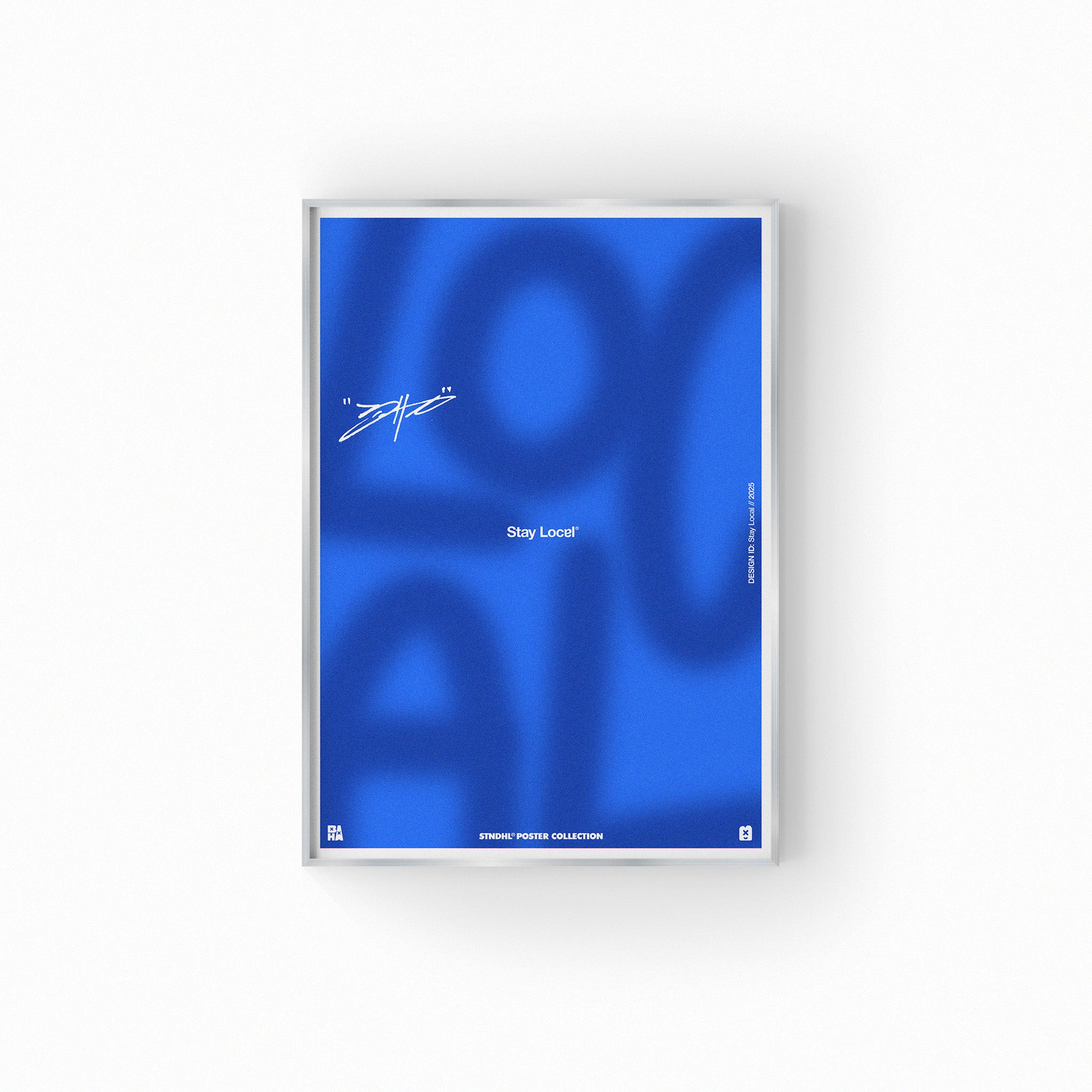 STAY LOCAL (indigo)